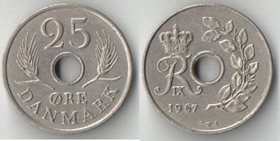 Дания 25 эре (1967-1971) C-S