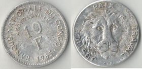 Заир (Конго ДР) 10 франков 1965 год