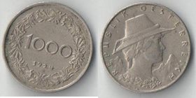 Австрия 1000 крон 1924 год