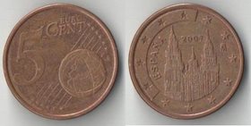 Испания 5 евроцентов (1999-2008) (тип I)