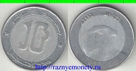 Алжир 10 динар 2002 год 1