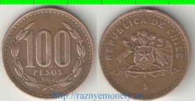 Чили 100 песо (1981-1987) (тип I) (Бернардо О’Хиггинс)