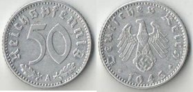Германия (Третий Рейх) 50 пфеннигов 1943 год A