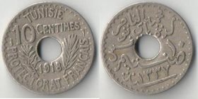Тунис Французский 10 сантимов (1918-1926)