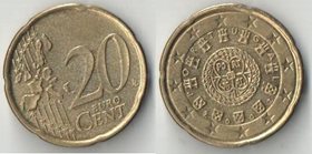 Португалия 20 евроцентов 2002 год