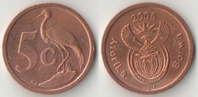 ЮАР 5 центов 2005 год Aforika Borwa