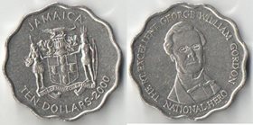 Ямайка 10 долларов (2000-2005)