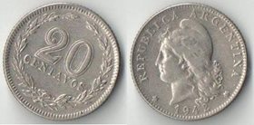 Аргентина 20 сентаво (1924-1942)