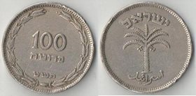 Израиль 100 прут 1949 год (тип I)