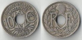 Франция 10 сантимов (1918-1938) (медно-никель)