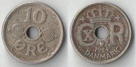Дания 10 эре (1924-1926) HCN GJ