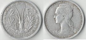 Того Французская 2 франка 1948 год (редкость)