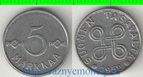 Финляндия 5 марок (1952-1953) (железо)