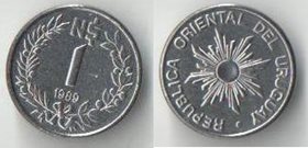 Уругвай 1 песо 1989 год (редкий номинал)