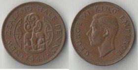 Новая Зеландия 1/2 пенни (1939-1948) (Георг VI)