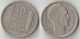 Франция 10 франков (1946-1949)