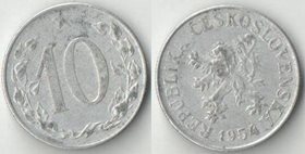 Чехословакия 10 геллеров (1953-1954)