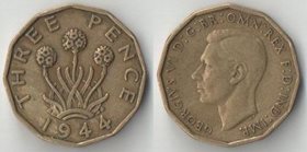 Великобритания 3 пенса (1937-1945) (Георг VI)