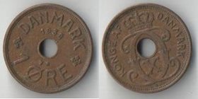 Дания 1 эре 1938 год