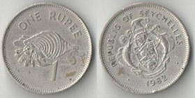 Сейшельские острова 1 рупия 1982 год (вес 6,05г)