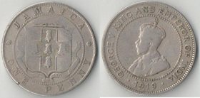 Ямайка 1 пенни 1919 год (Георг V)