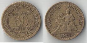 Франция 50 сантимов (1921-1929)