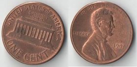 США 1 цент (1982-2012) (медь-цинк)