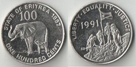 Эритрея 100 центов 1997 год