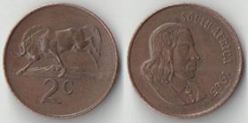 ЮАР 2 цента (1965-1967) SOUTH (Рибек)