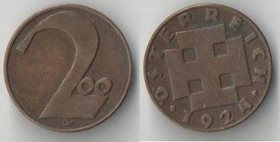 Австрия 200 крон 1924 год