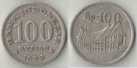 Индонезия 100 рупий 1973 год