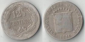 Венесуэла 12 1/2 сентимо 1946 год (нечастый номинал)