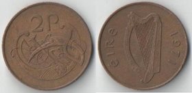 Ирландия 2 пенса (1971-1988) (тип I, бронза)