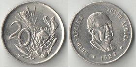 ЮАР 20 центов 1982 год (Форстер) SUID
