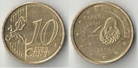 Испания 10 евроцентов (1999-2009) (тип I)