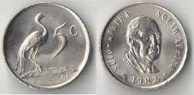 ЮАР 5 центов 1982 год (Форстер)