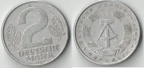 Германия (ГДР) 2 марки 1957 год А (тип I)