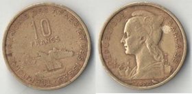 Территория Афаров и Исса Французская (Джибути) 10 франков 1970 год