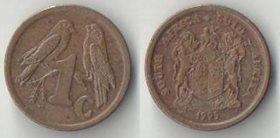 ЮАР 1 цент (1990-1995) SOUTH - SUID