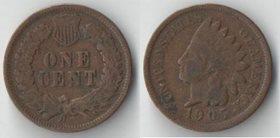 США 1 цент (1893-1905) индеец