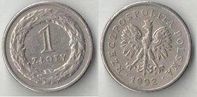 Польша 1 злотый (1990-1995)