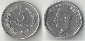 Сальвадор 5 сентаво (1992-1999) (никель-сталь)
