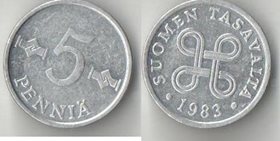 Финляндия 5 пенни (1977-1983)