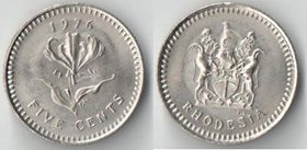 Родезия (Республика) 5 центов (1975-1976)