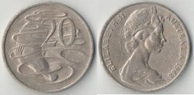 Австралия 20 центов (1966-1984) (Елизавета II)