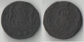 Россия денга 1776 год км Сибирская монета (Екатерина II) (нечастый год)