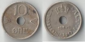 Норвегия 10 эре (1946-1949)
