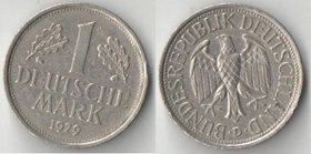 Германия (ФРГ) 1 марка 1979 год D