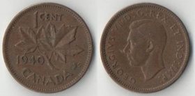 Канада 1 цент (1938-1946) (Георг VI)