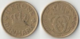 Дания 1 крона (1925-1926) HCN GJ
